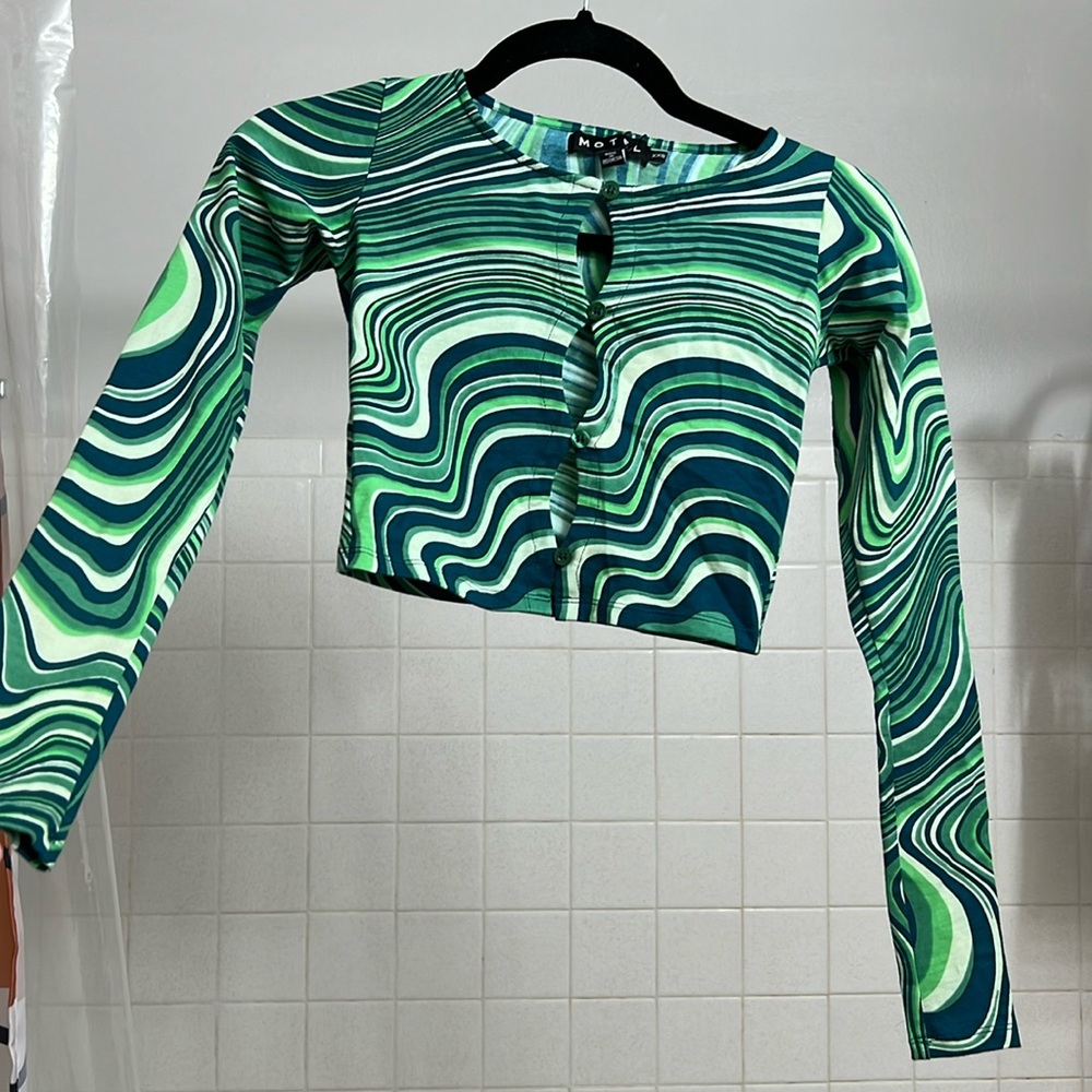 XXS Green Motel Top